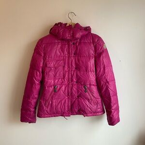 Moncler Pink Puffer Jacket